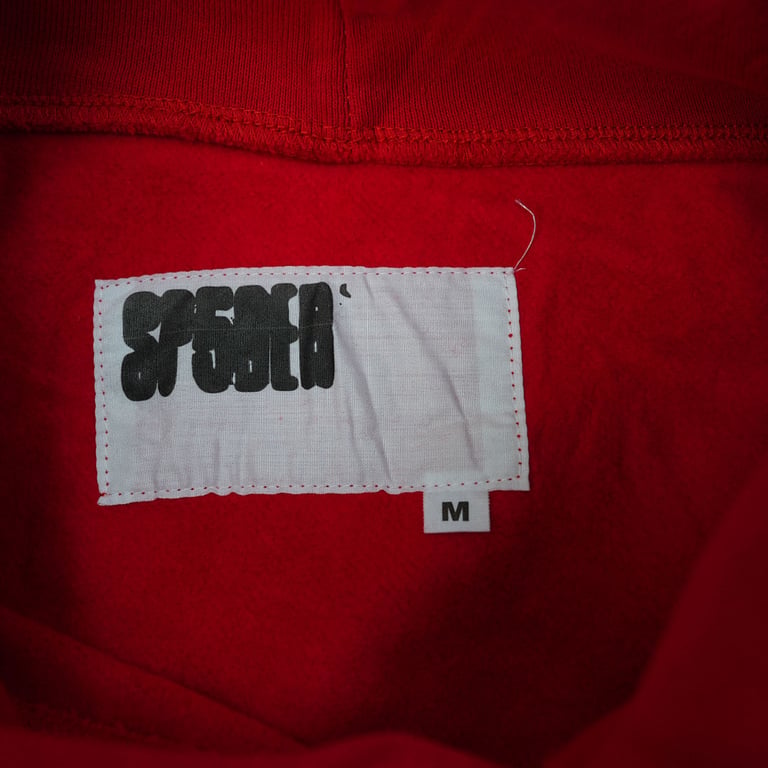 Sp5der VVS Hoodie Red - 11