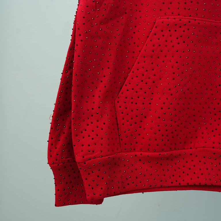 Sp5der VVS Hoodie Red - 15