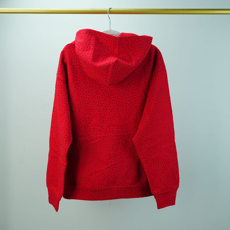 Sp5der VVS Hoodie Red - 18