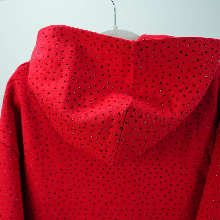 Sp5der VVS Hoodie Red - 19