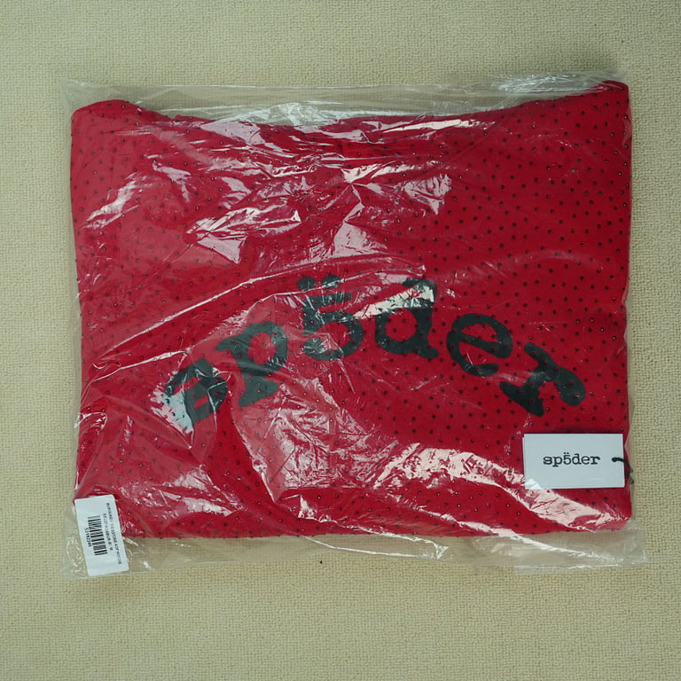 Sp5der VVS Hoodie Red - 3