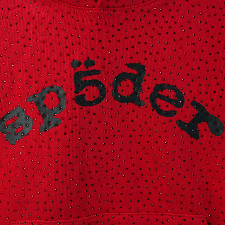 Sp5der VVS Hoodie Red - 6