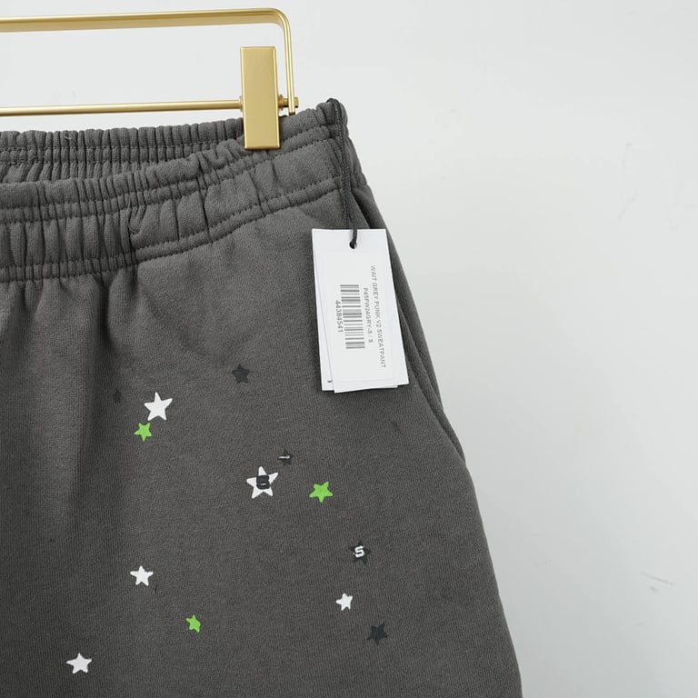 Sp5der Punk V2 Sweatpant Slate Grey - 11
