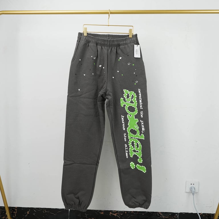 Sp5der Punk V2 Sweatpant Slate Grey - 3