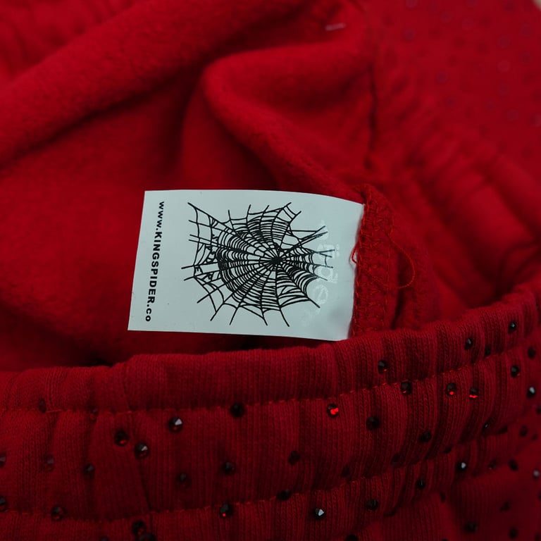 Sp5der VVS Sweatpant Red - 13
