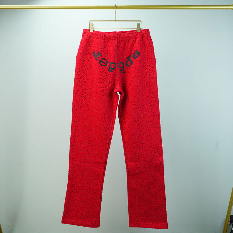 Sp5der VVS Sweatpant Red - 4