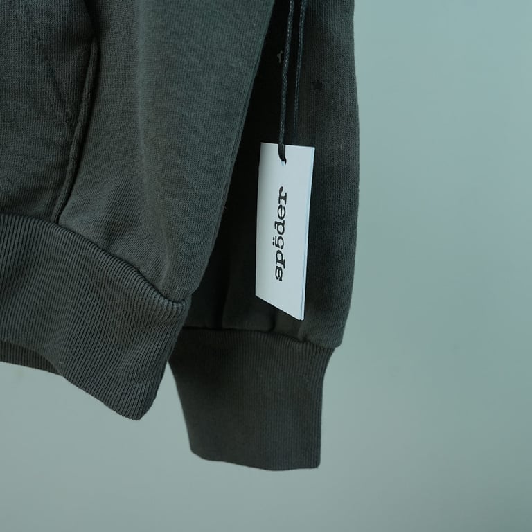 Sp5der Punk V2 Hoodie Slate Grey - 9