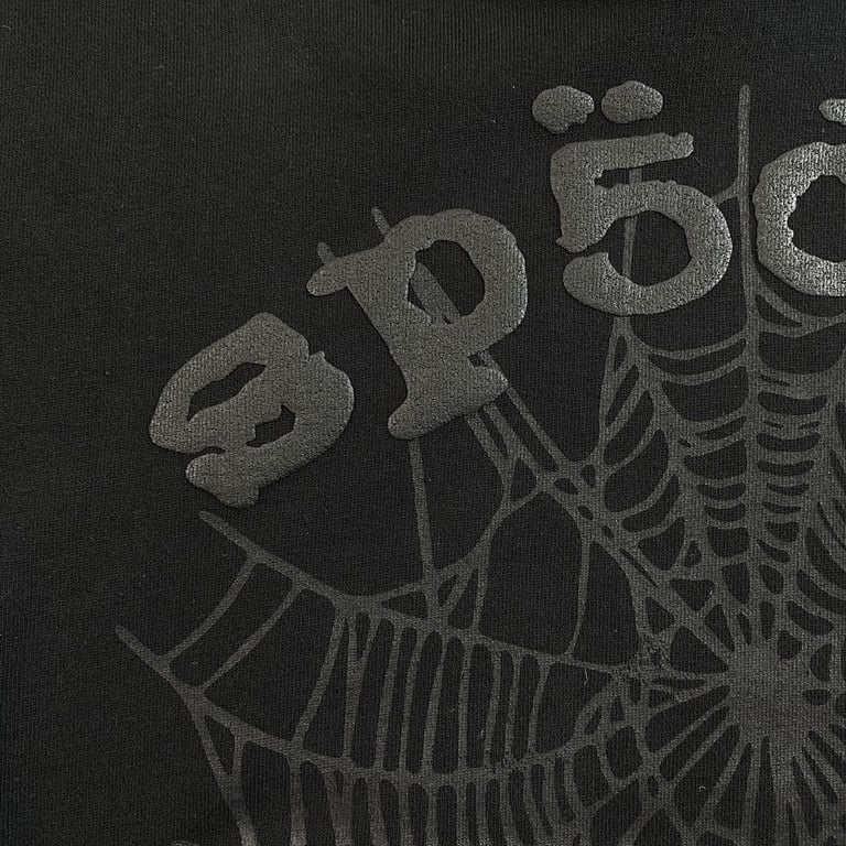 Sp5der Phantom Web Hoodie Black - 14