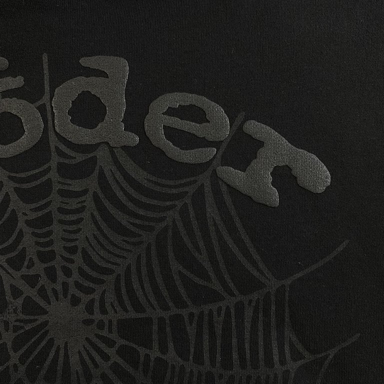 Sp5der Phantom Web Hoodie Black - 16