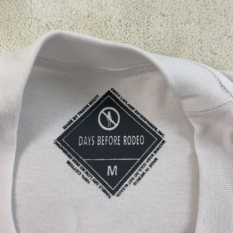 Travis Scott Cactus Jack x Sp5der Days Before Rodeo III Tee White - 16