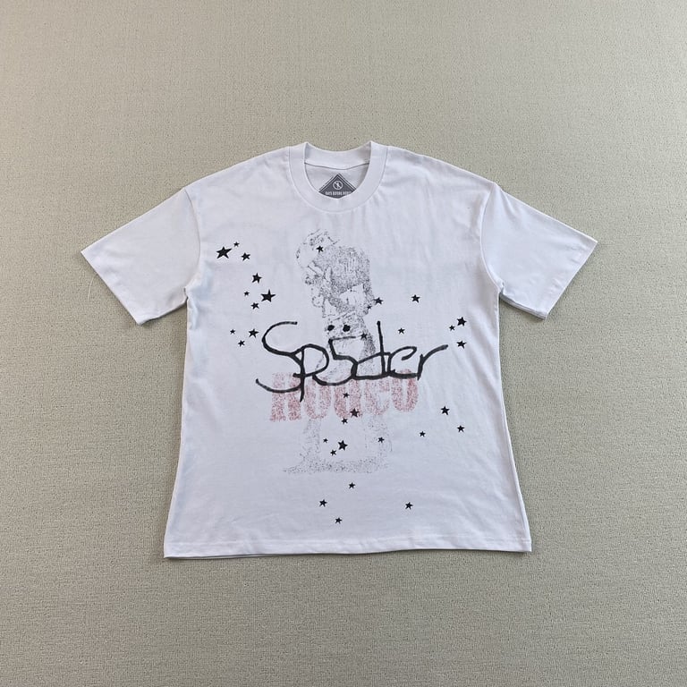 Travis Scott Cactus Jack x Sp5der Days Before Rodeo II Tee White - 12