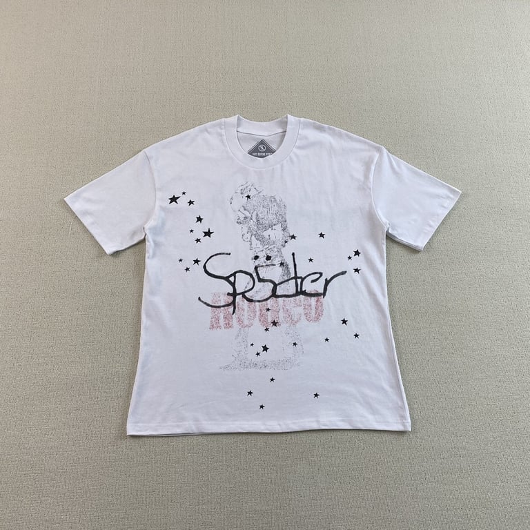 Travis Scott Cactus Jack x Sp5der Days Before Rodeo II Tee White - 13