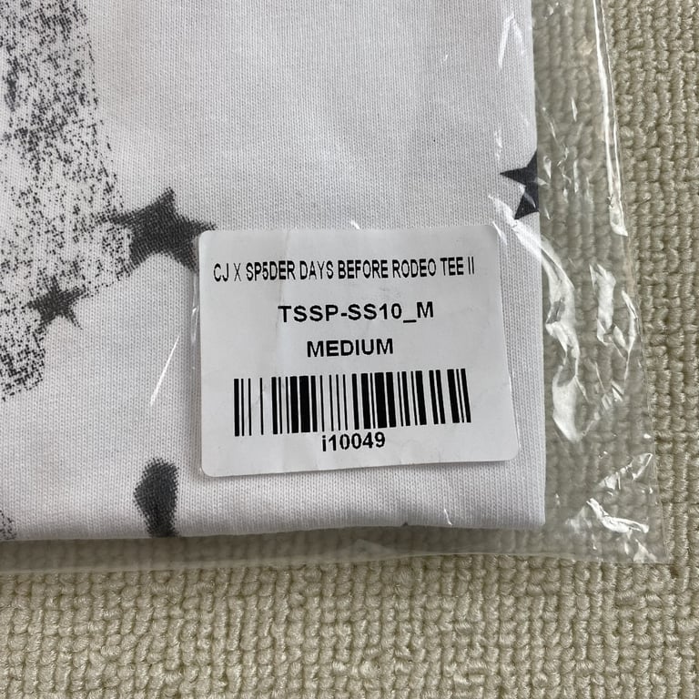 Travis Scott Cactus Jack x Sp5der Days Before Rodeo II Tee White - 16
