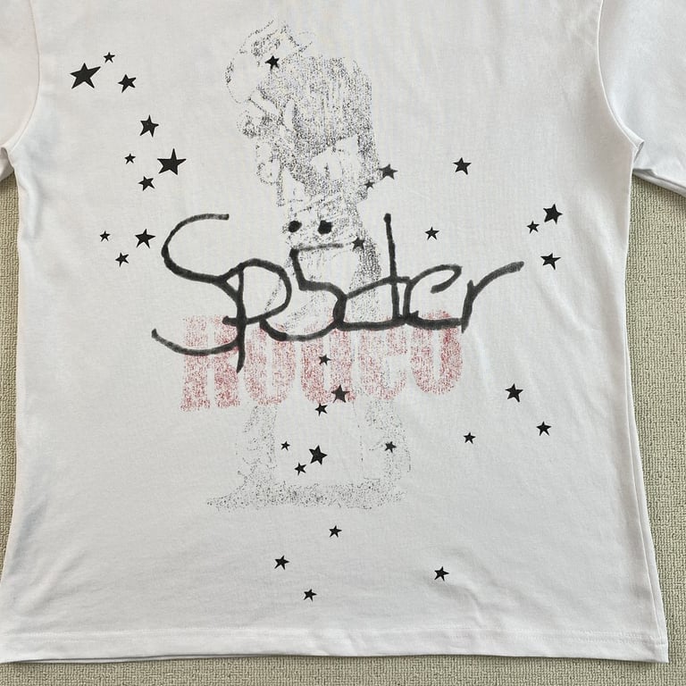 Travis Scott Cactus Jack x Sp5der Days Before Rodeo II Tee White - 22
