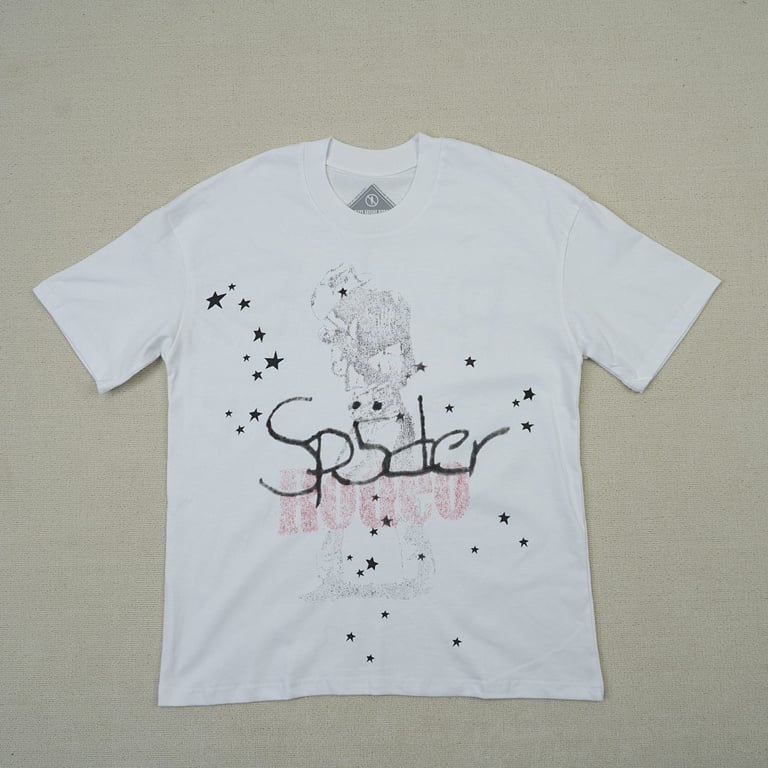 Travis Scott Cactus Jack x Sp5der Days Before Rodeo II Tee White - 4