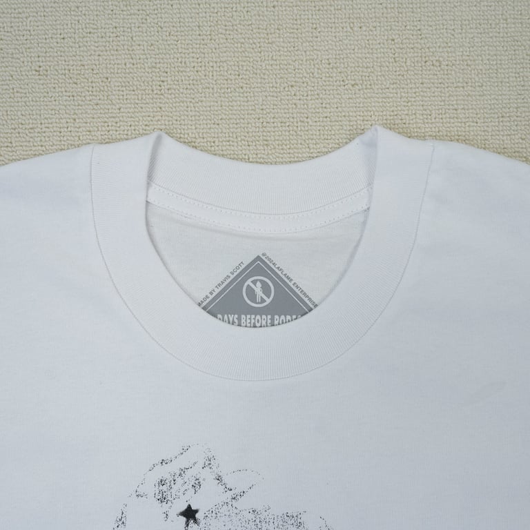Travis Scott Cactus Jack x Sp5der Days Before Rodeo II Tee White - 6
