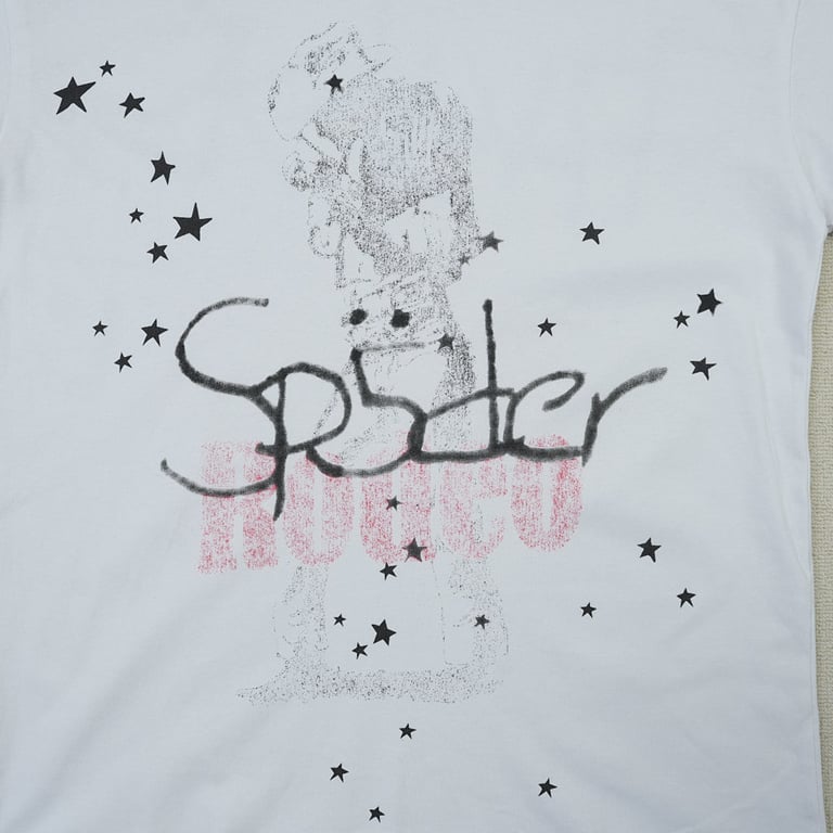 Travis Scott Cactus Jack x Sp5der Days Before Rodeo II Tee White - 7