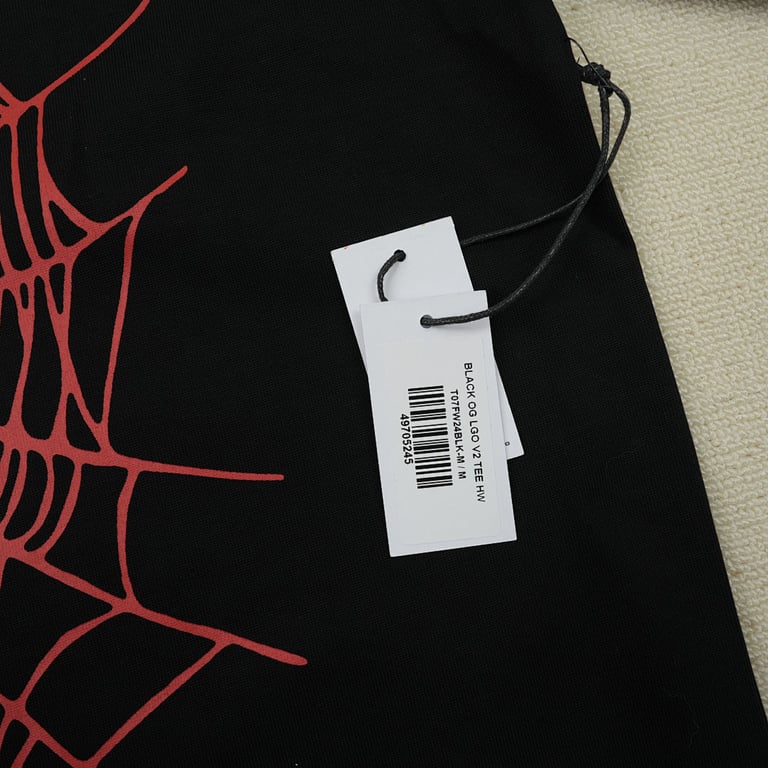 Sp5der Legacy Logo Heavyweight Tee Black - 10