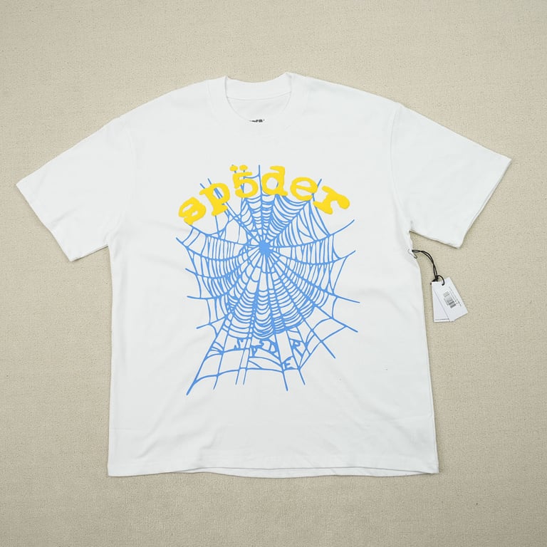 Sp5der Legacy Logo Heavyweight Tee White - 3