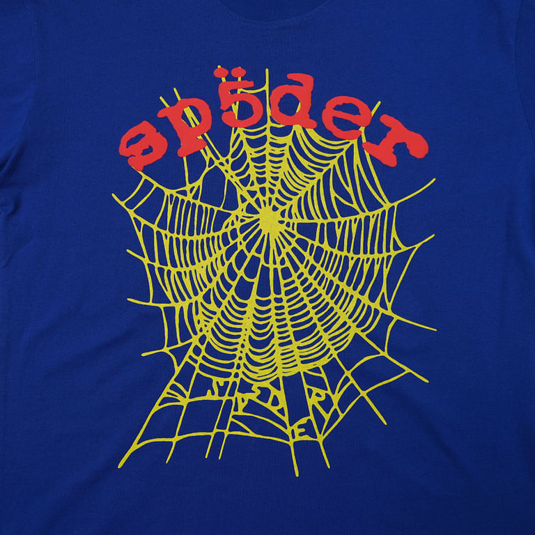 Sp5der OG Logo V2 Heavyweight Tee Navy - 3