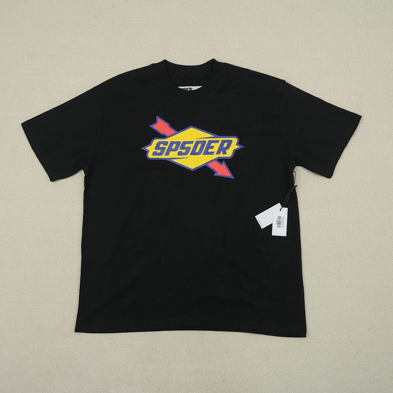 Sp5der The Spot Tee Black - 3