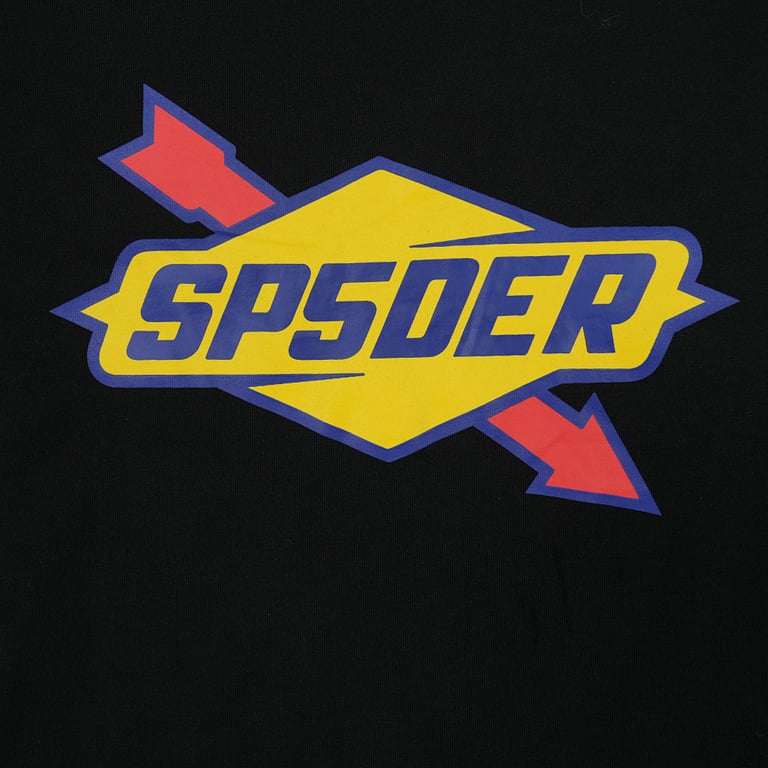 Sp5der The Spot Tee Black - 4