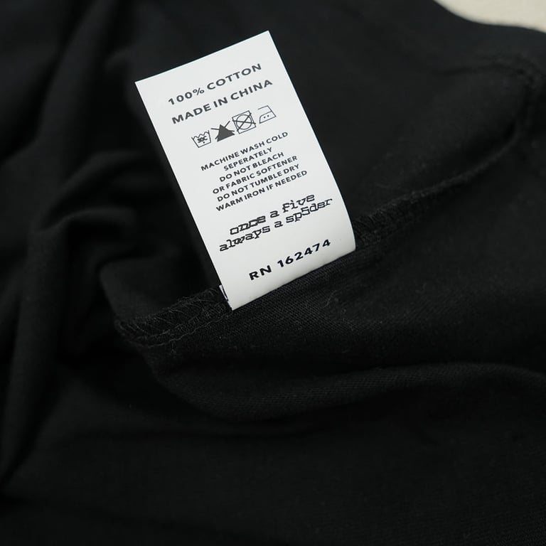 Sp5der The Spot Tee Black - 5