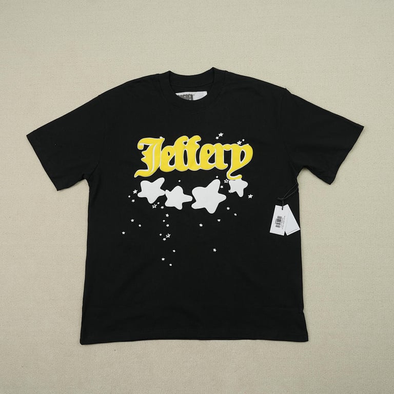 Sp5der Jeffery Heavyweight Tee Black - 3