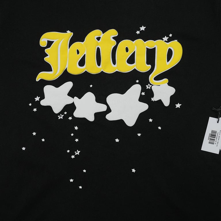 Sp5der Jeffery Heavyweight Tee Black - 4