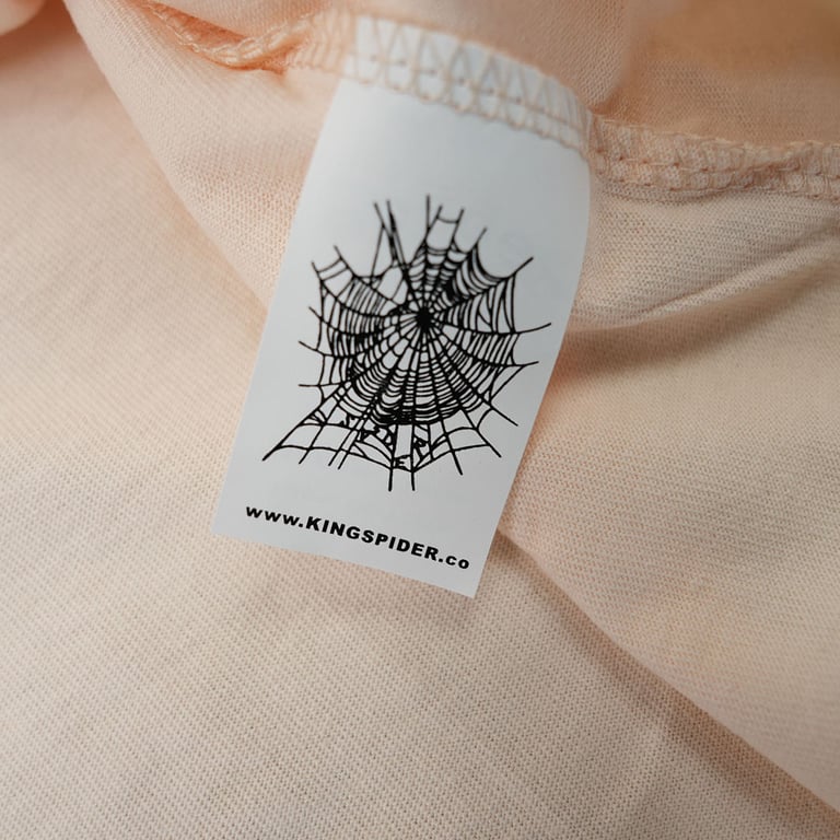 Sp5der Legacy Logo Heavyweight Tee Cream - 13