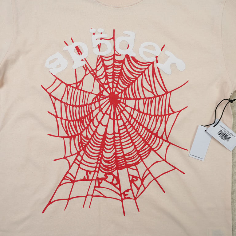 Sp5der Legacy Logo Heavyweight Tee Cream - 5