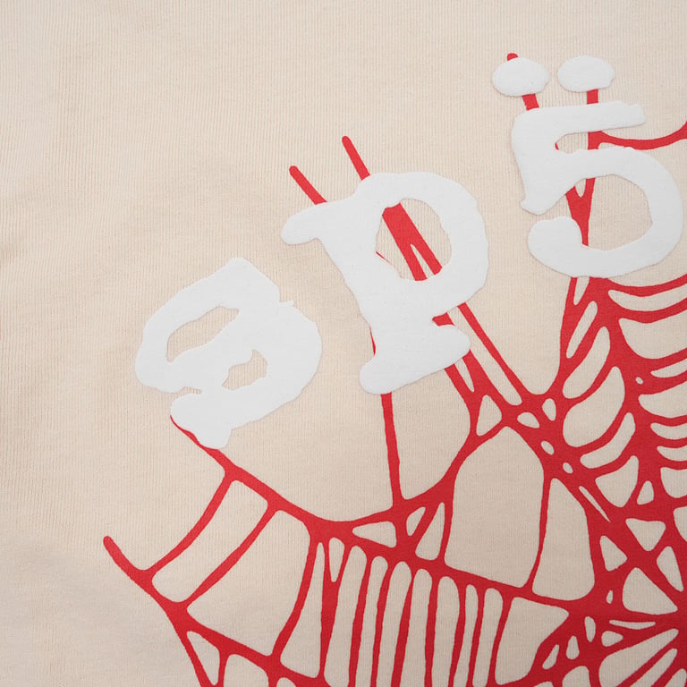 Sp5der Legacy Logo Heavyweight Tee Cream - 6