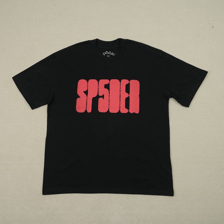 Sp5der Focused Logo Tee Black - 3