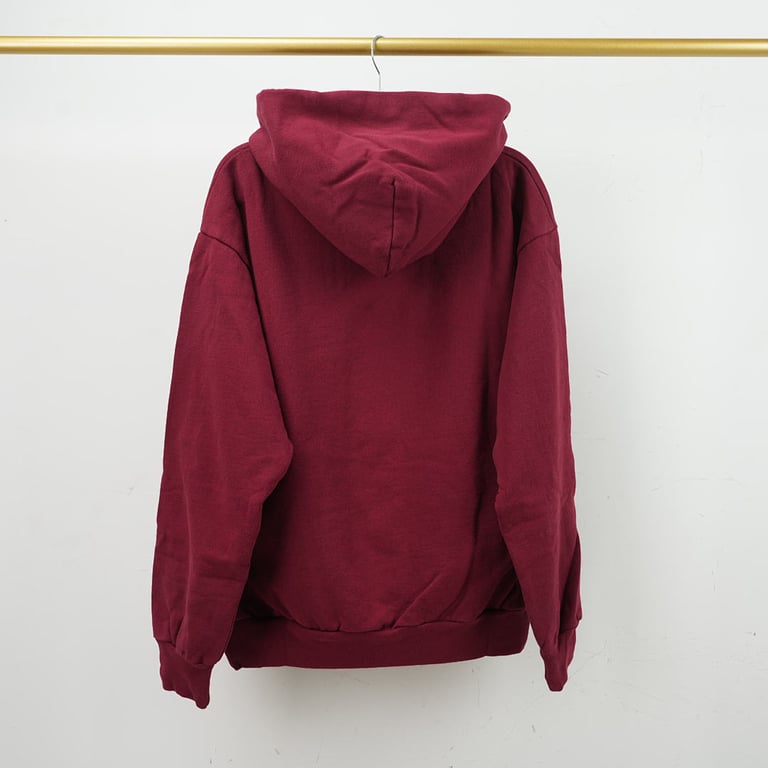 Sp5der Logo Hoodie Maroon - 11