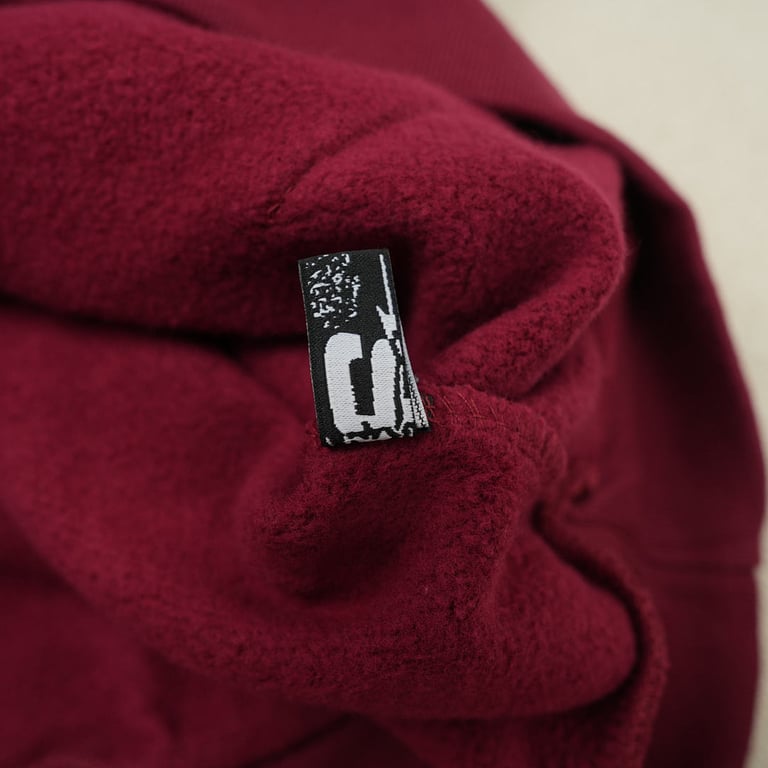Sp5der Logo Hoodie Maroon - 8