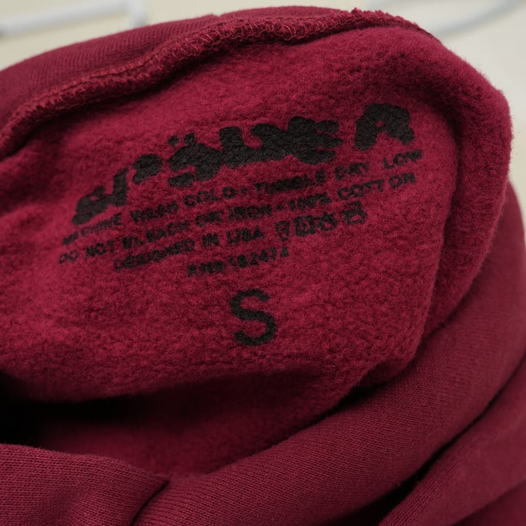 Sp5der Logo Hoodie Maroon - 9