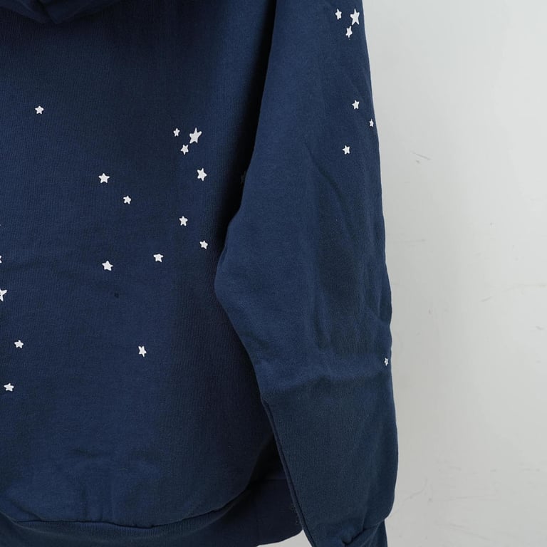 Sp5der Atlanta Hoodie Navy - 12