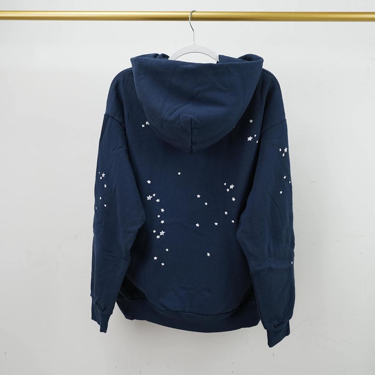 Sp5der Atlanta Hoodie Navy - 14