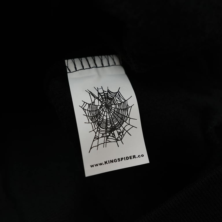 Sp5der Angel Number Hoodie Black - 14