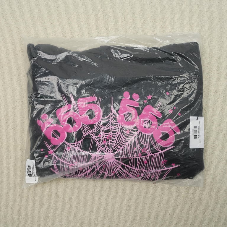 Sp5der Angel Number Hoodie Black - 3