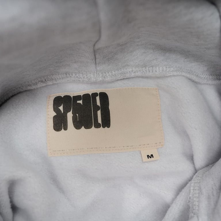 Sp5der Souvenir Hoodie Heather Grey - 17