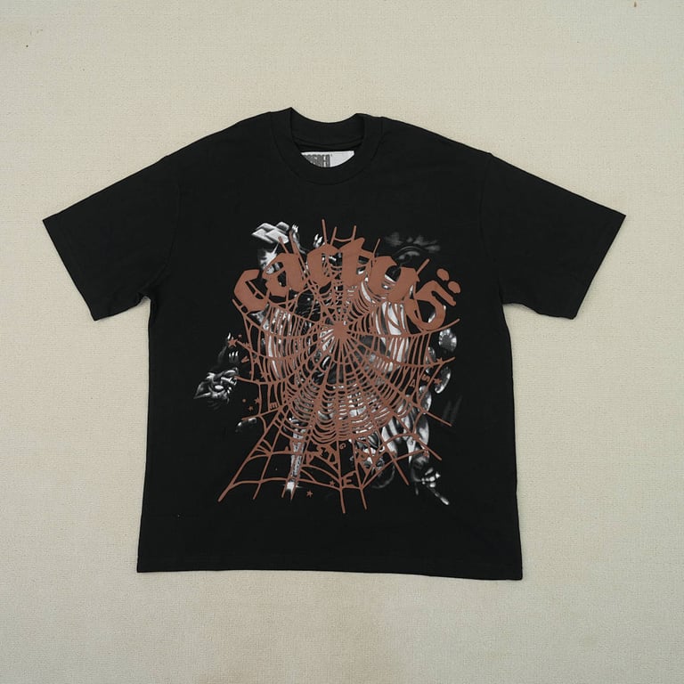 Sp5der x Travis Scott Cactus Jack Airbrush T-shirt - 3