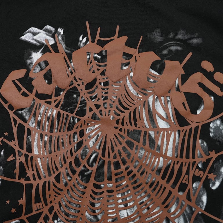 Sp5der x Travis Scott Cactus Jack Airbrush T-shirt - 5