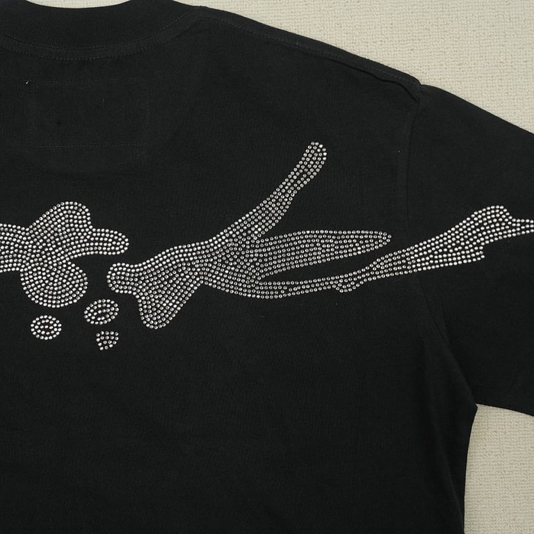 Sp5der Rhinestone Tee Black - 10