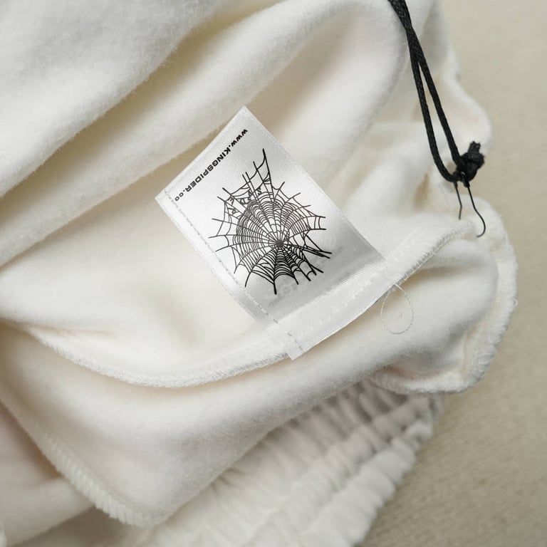 Sp5der OG Web V2 Sweatshorts White - 8