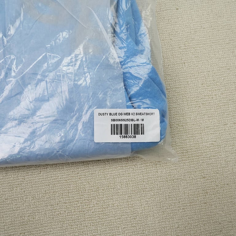 Sp5der OG Web V2 Sweatshort Dusty Blue - 3