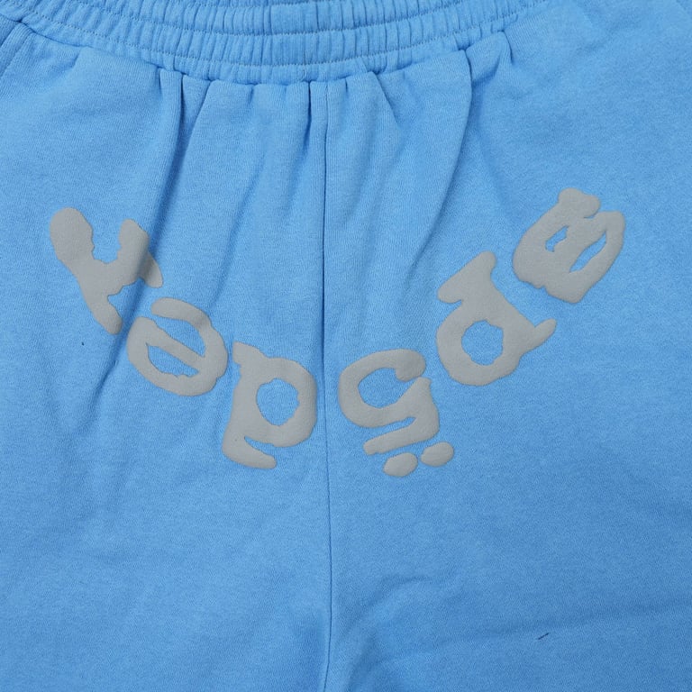 Sp5der OG Web V2 Sweatshort Dusty Blue - 4