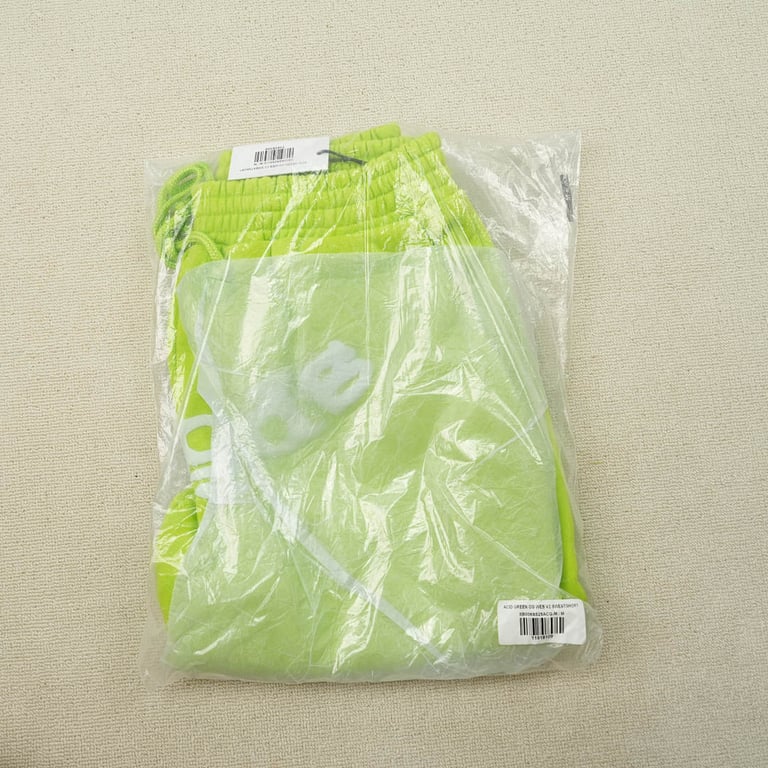 Sp5der OG Web V2 Sweatshort Acid Green - 2