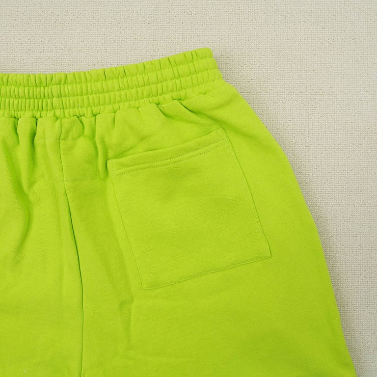 Sp5der OG Web V2 Sweatshort Acid Green - 8