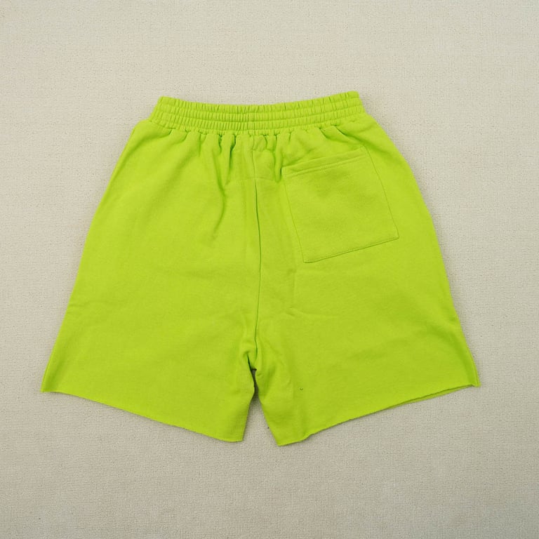 Sp5der OG Web V2 Sweatshort Acid Green - 9